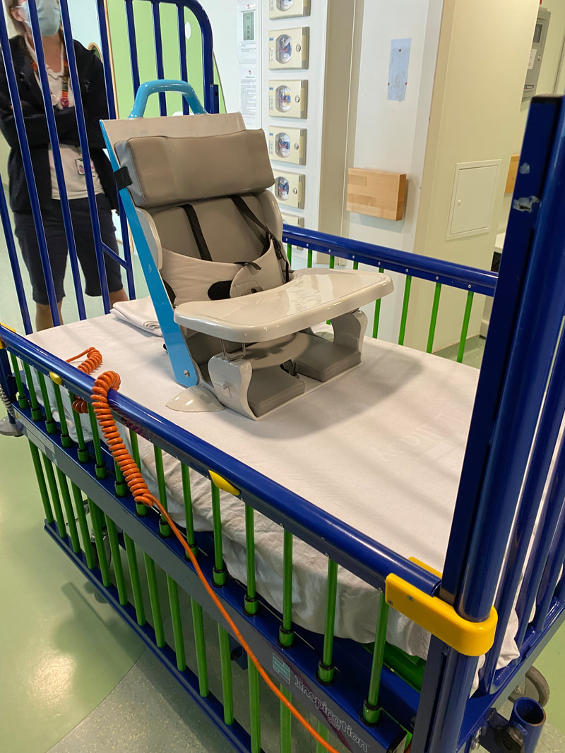 Image of chair in hospital